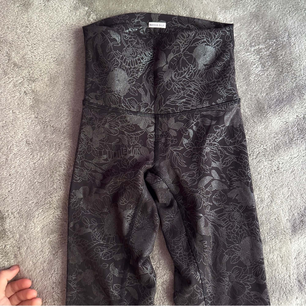 Floral Black Women's leggings